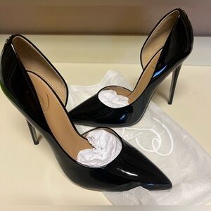 Sam Edelman ‘Delores’ Black Patent Leather Pump
